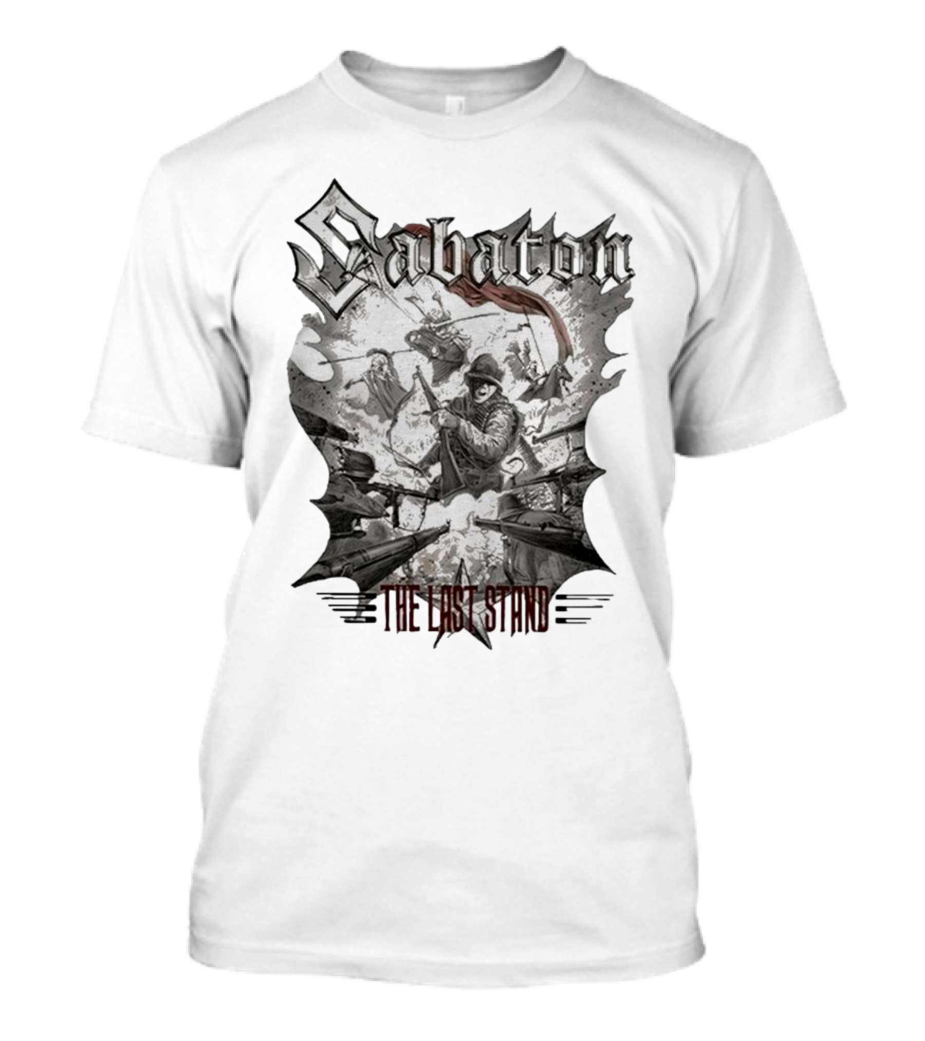 Sabaton The Last Stand 25th Anniversary 2024 Battlefield Warriors T-Shirt