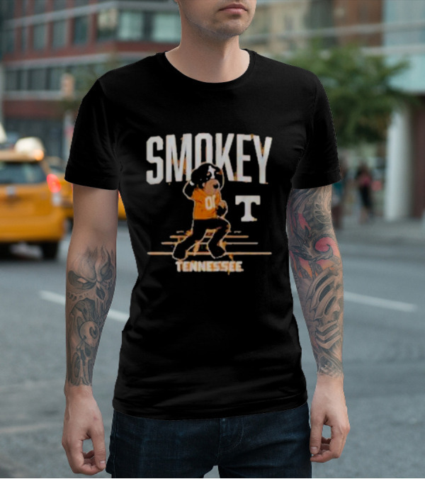 Tennessee Vols Smokey Mascot Football T T-Shirt