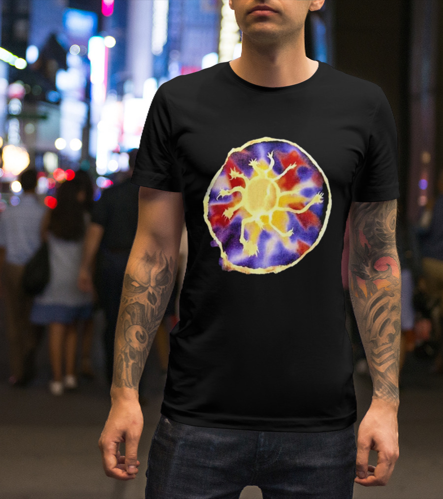 Travis Scott Utopia Circus Maximus Tour Sunburst T-Shirt