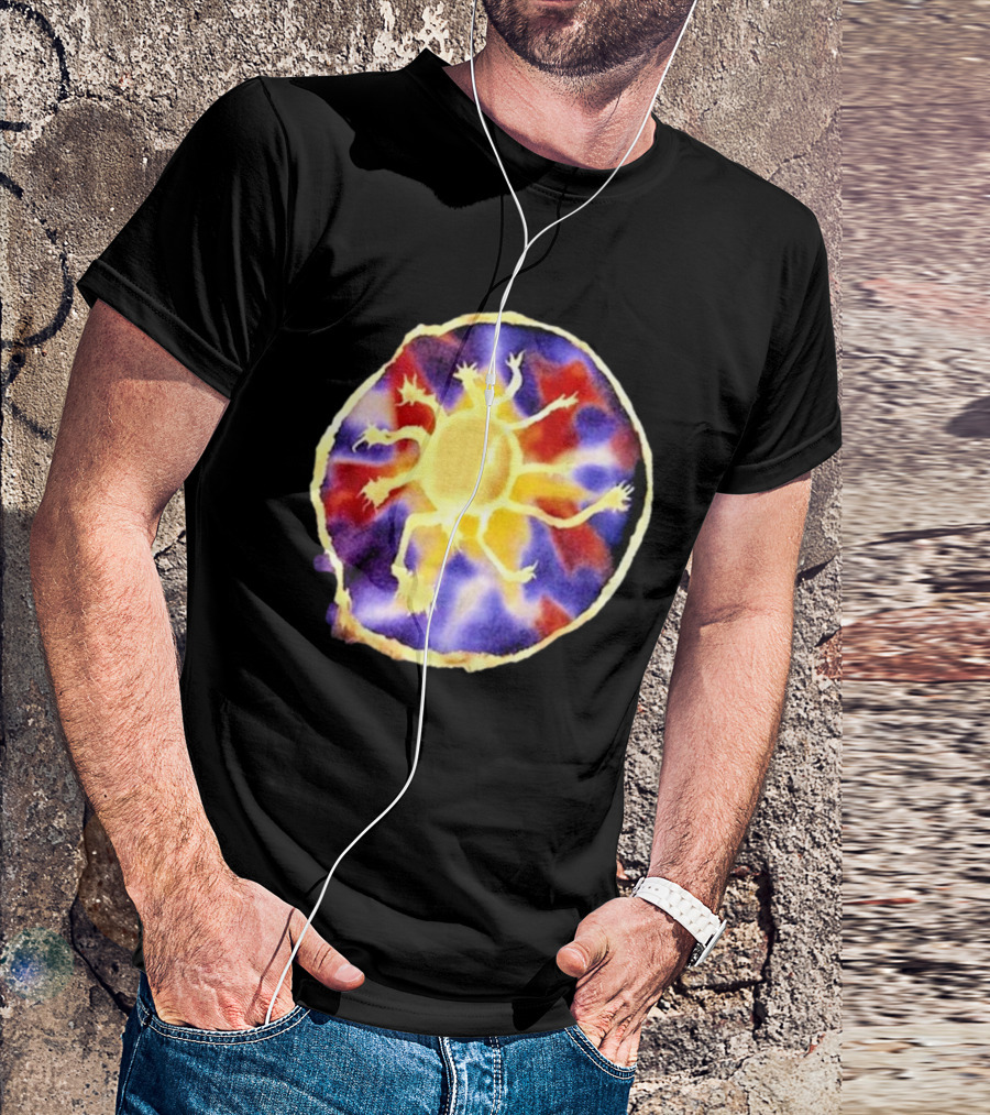 Travis Scott Utopia Circus Maximus Tour Sunburst T-Shirt