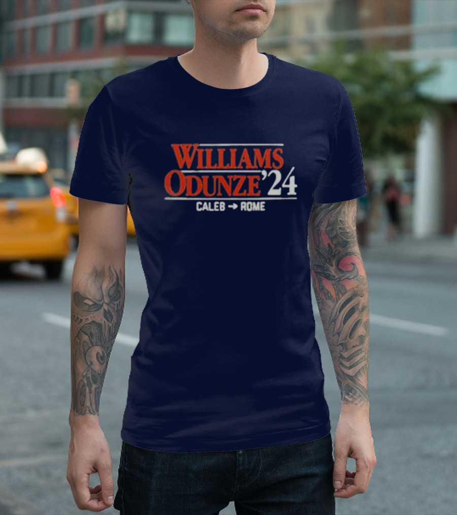 Williams Odunze '24 Caleb To Rome T-Shirt