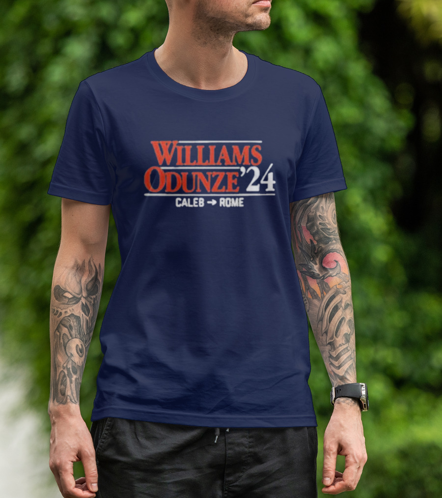 Williams Odunze '24 Caleb To Rome T-Shirt