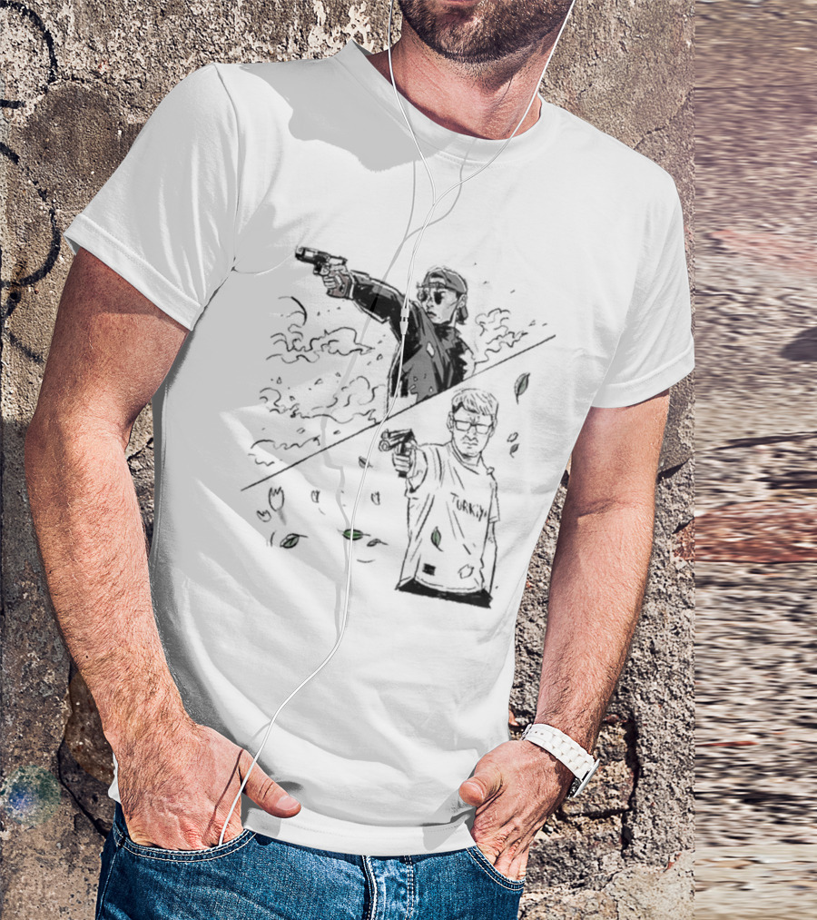 Kim Ye-Ji Yusuf Dikeç Olympic Guns T-Shirt