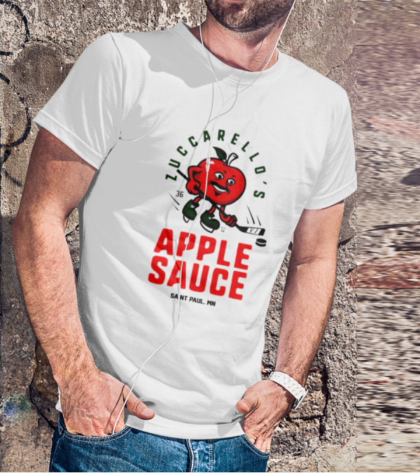 Zuccarello's Applesauce Hockey Saint Paul MN T-Shirt