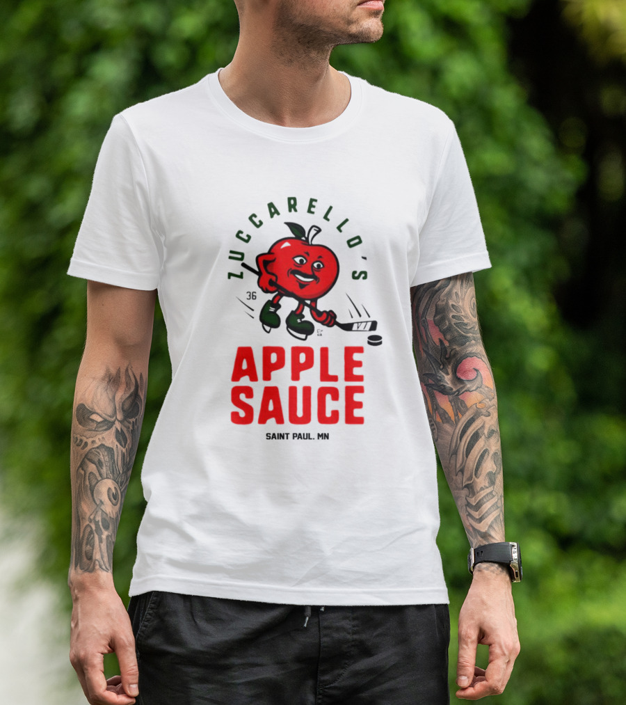 Zuccarello's Applesauce Hockey Saint Paul MN T-Shirt