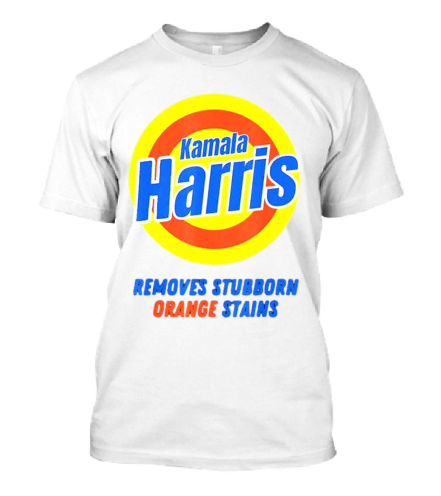 Kamala Harris Removes Stubborn Orange Stains T-Shirt