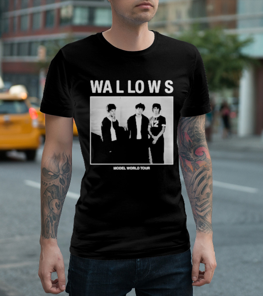 Wallows Model World Tour Band Photo T-Shirt
