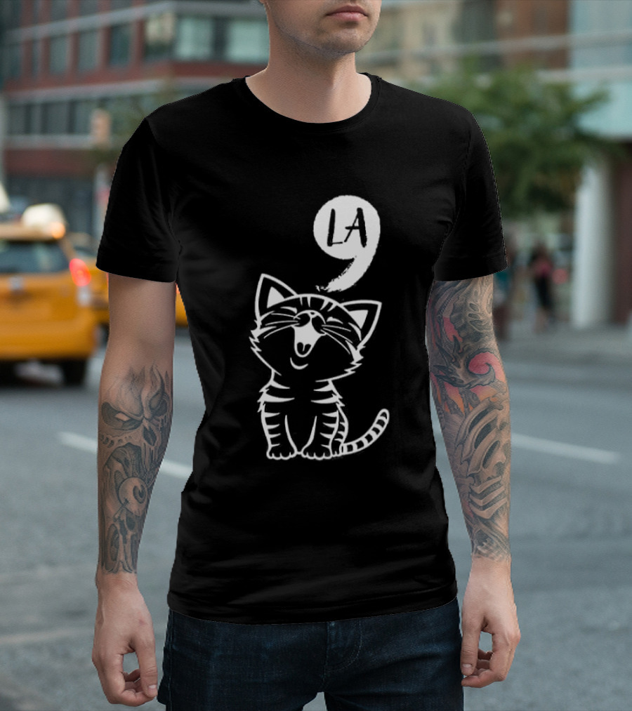 Women’s Cats Ladies LA For Kamala T-Shirt