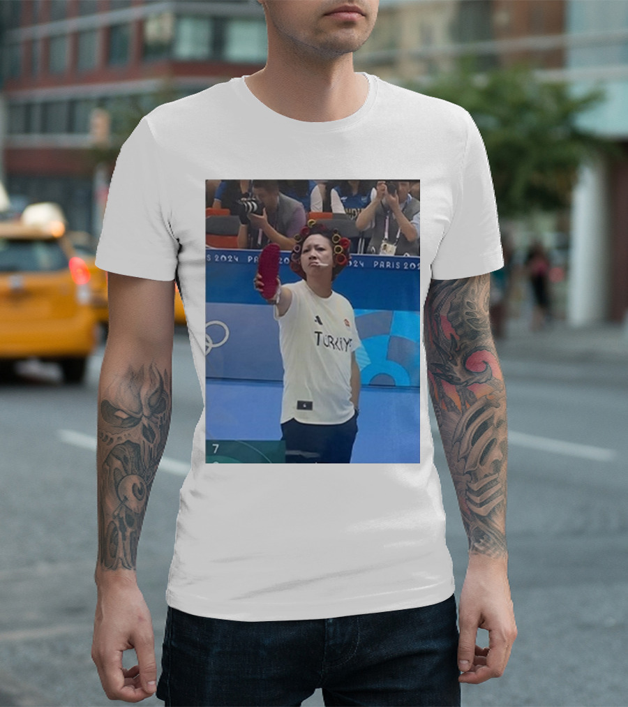 Paris 2024 Turkey Kung Fu Hustle Landlady T-Shirt