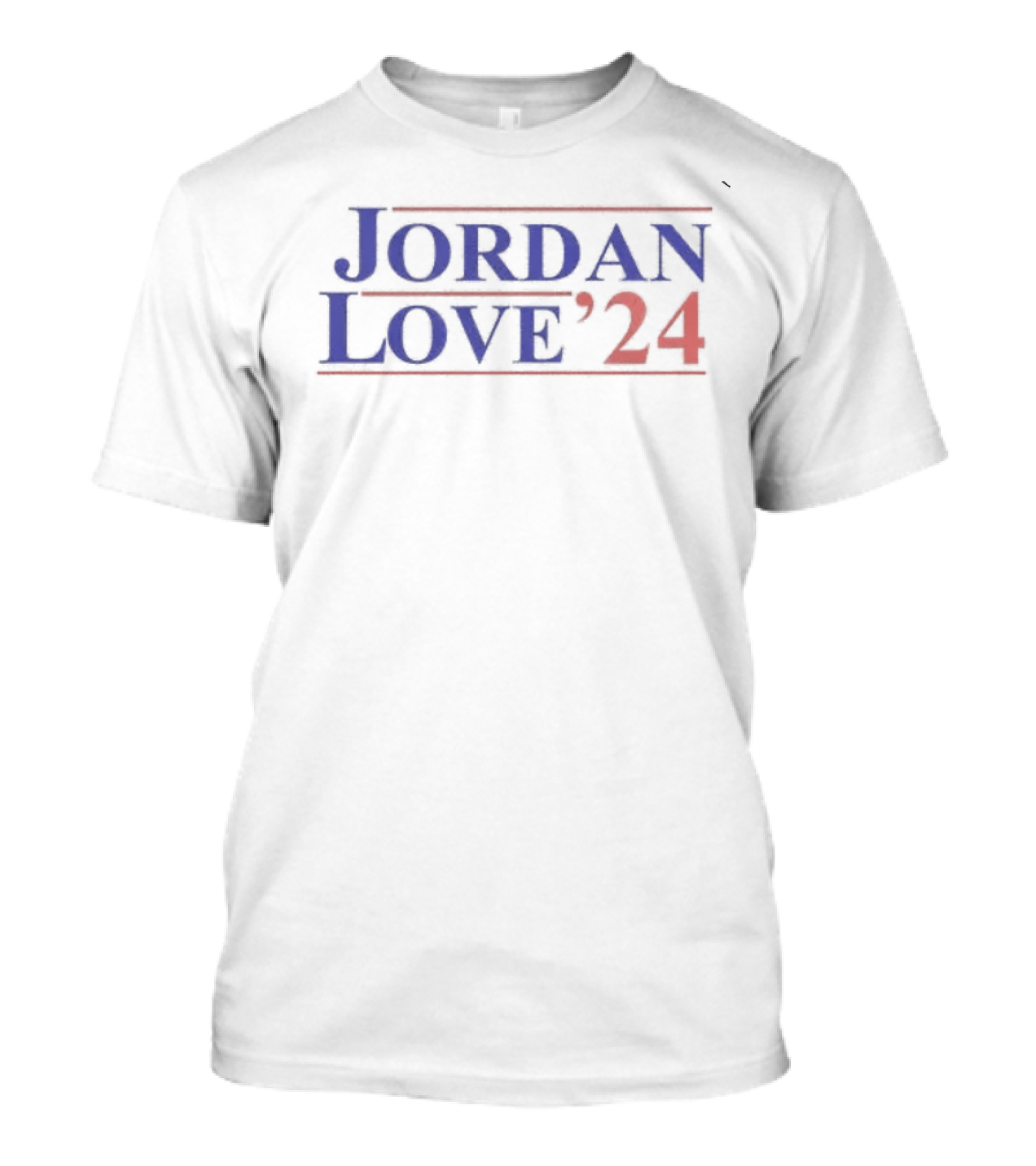 Green Bay Packers Jordan Love '24 Presidential Campaign T-Shirt