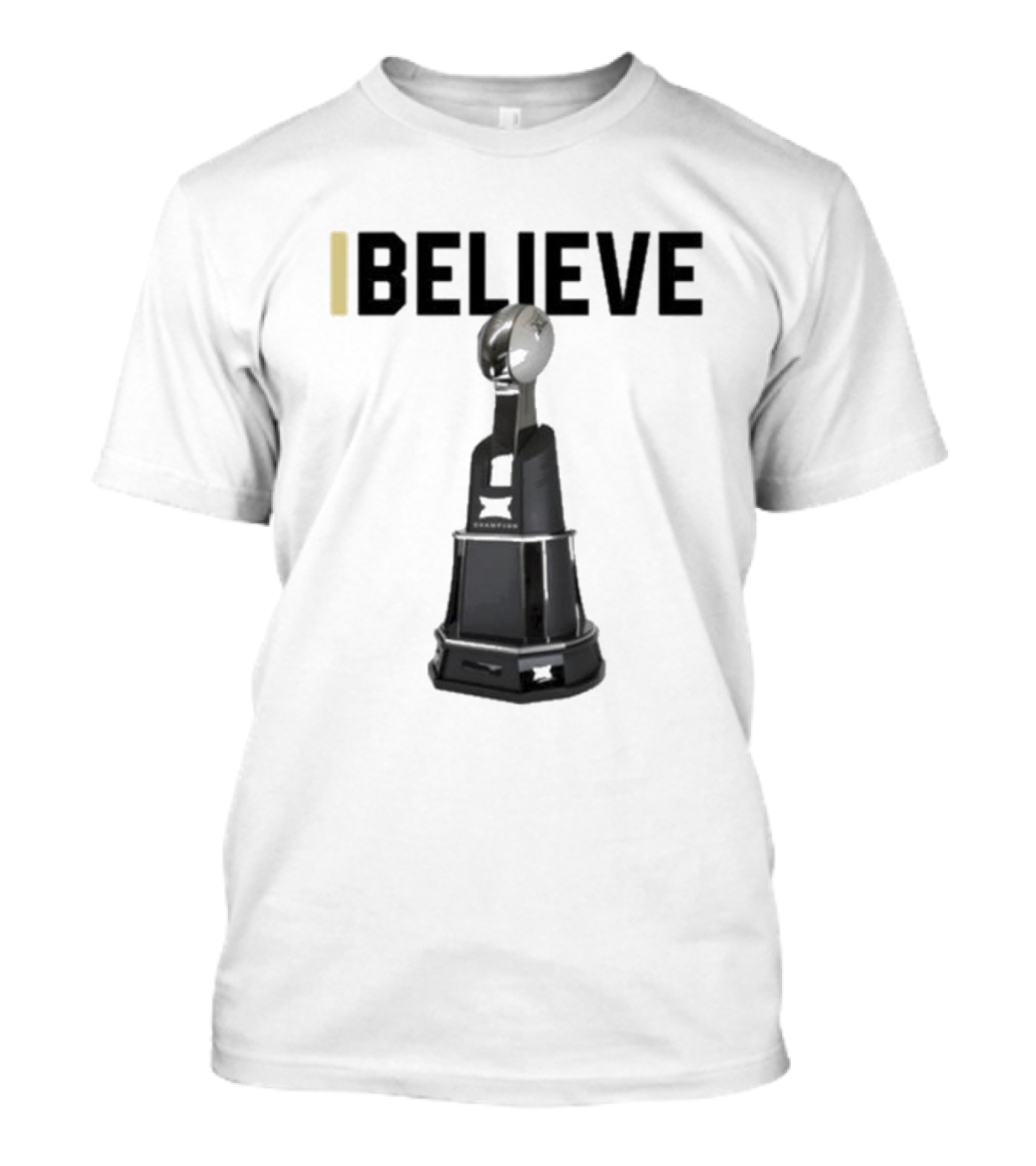 I Believe Big 12 Conference Championship Trophy T-Shirt