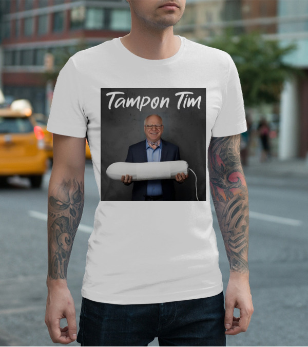 Johnny Midnight Tampon Tim Walz T-Shirt