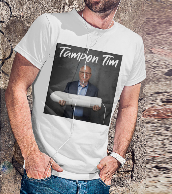 Johnny Midnight Tampon Tim Walz T-Shirt