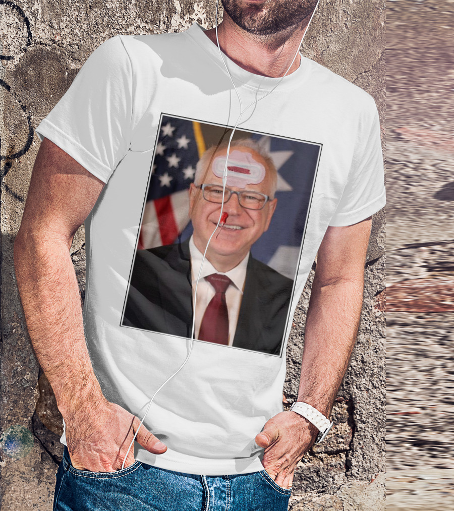 Tampon Tim The Maxipad Minnesotan Patriotic Humor T-Shirt