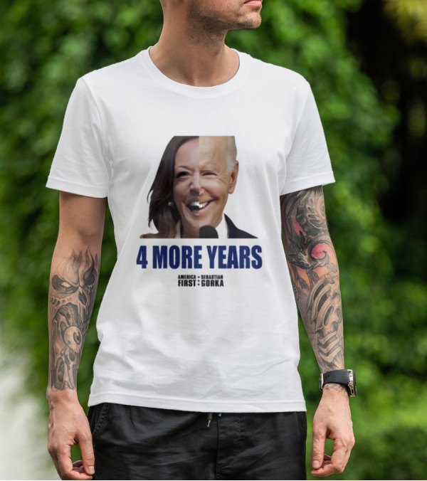 4 More Years America First Sebastian Gorka T-Shirt