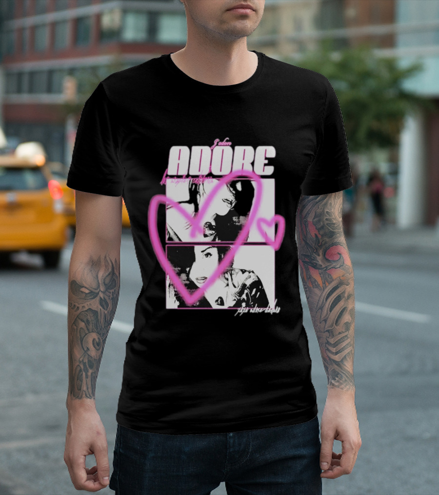 Adore Delano Vintage Photo Collage Xoxo T-Shirt