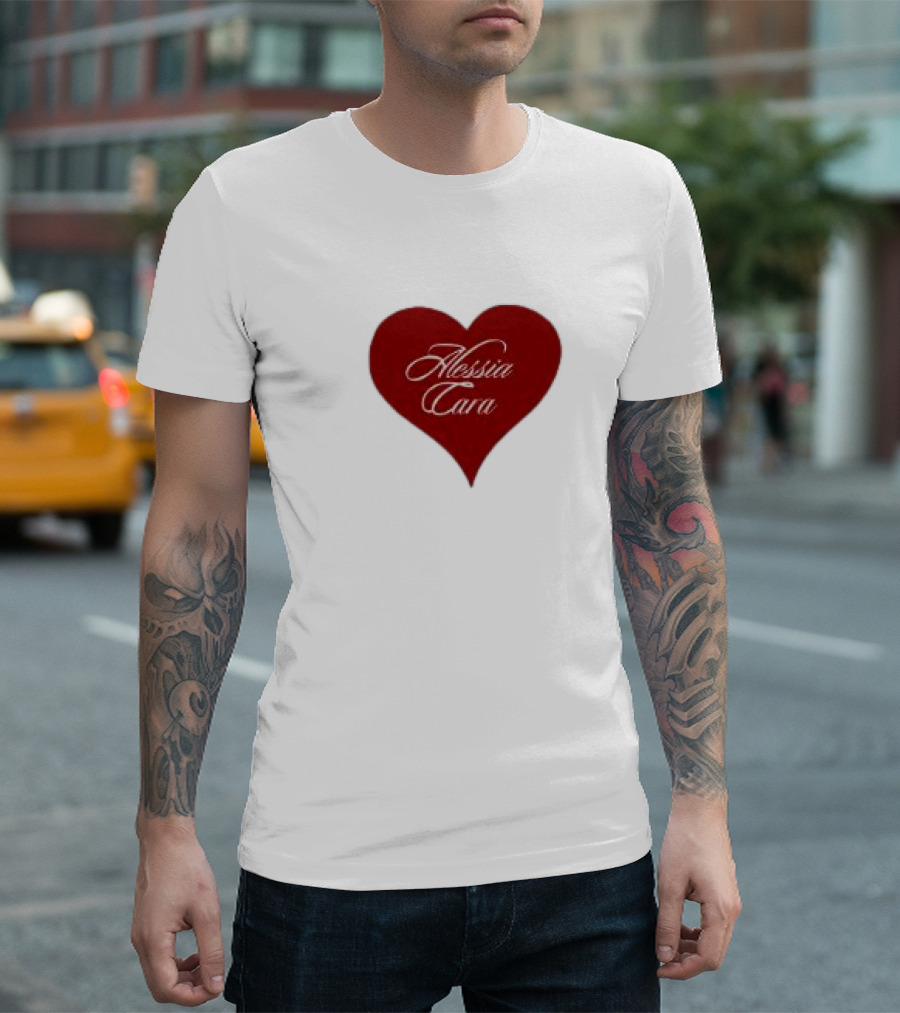 Alessia Cara Red Heart Dead Man Thank Your Lucky Stans Im Creative T-Shirt