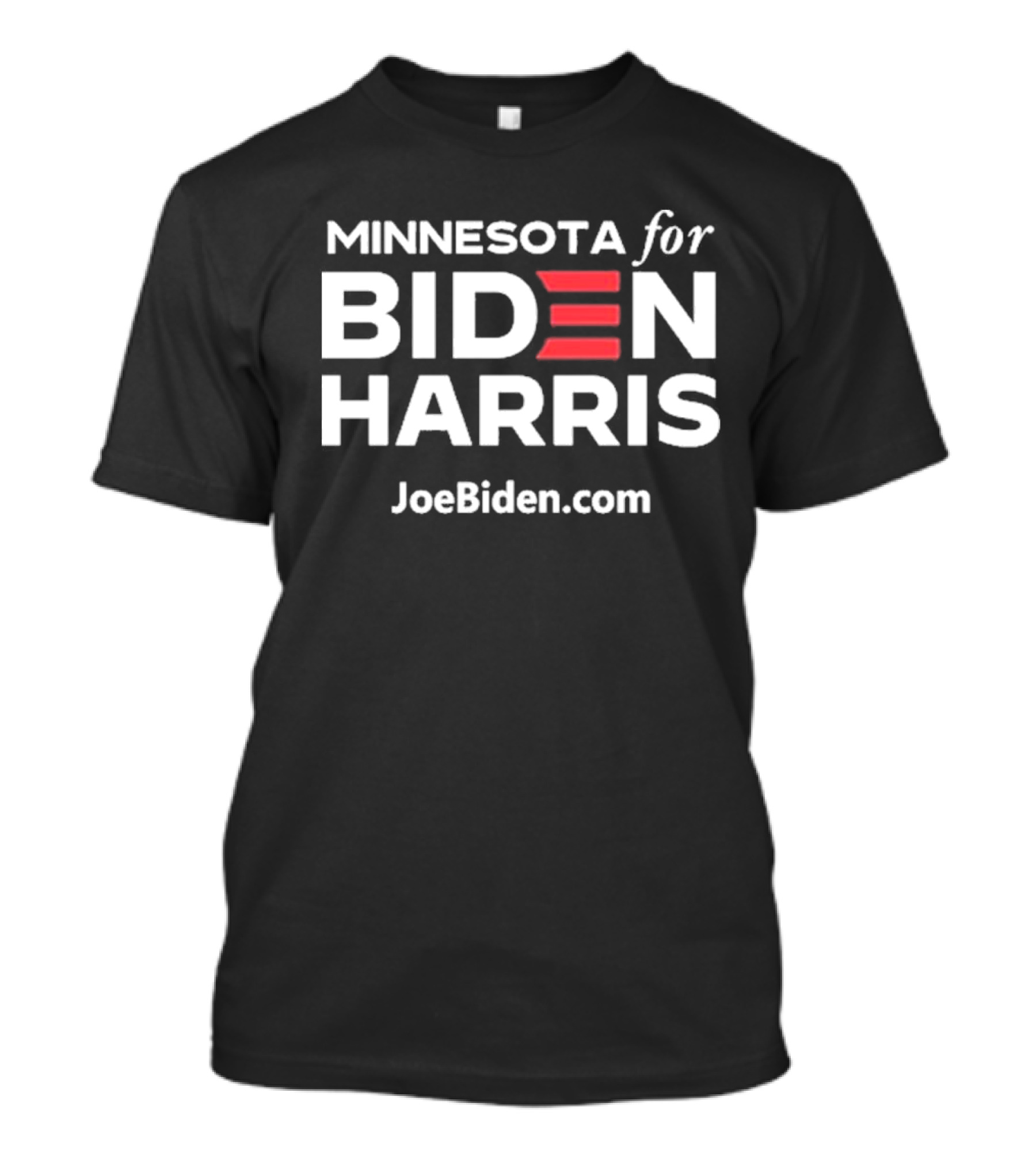 Lucas Sanders Wearing Minnesota For Biden Harris Joebiden.Com T-Shirt