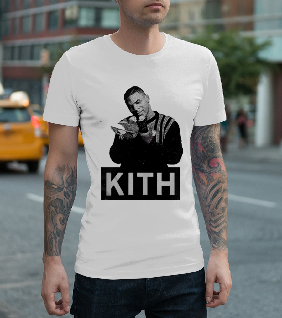 Mike Tyson Kith Now Meme With Pigeons T-Shirt