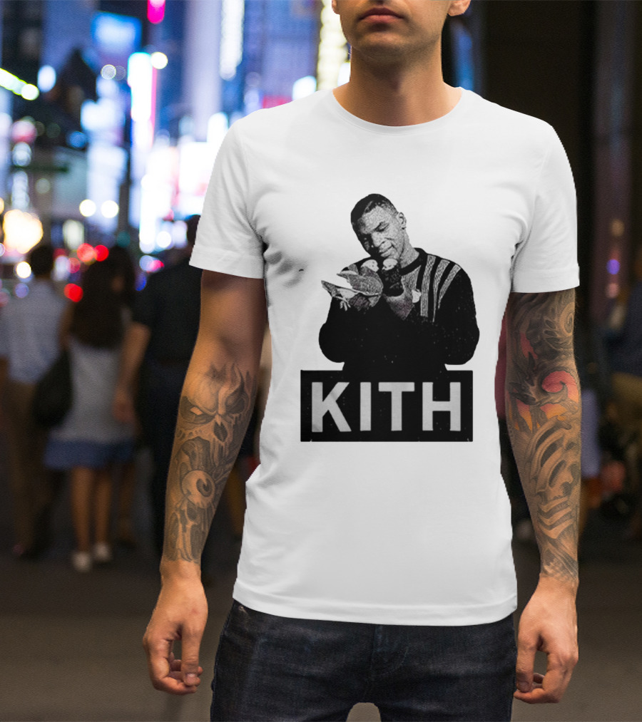 Mike Tyson Kith Now Meme With Pigeons T-Shirt