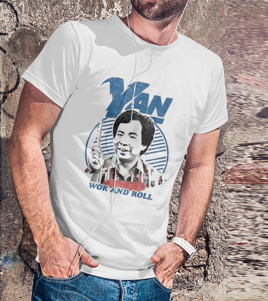 Yan Wok And Roll Retrokid Chef T-Shirt