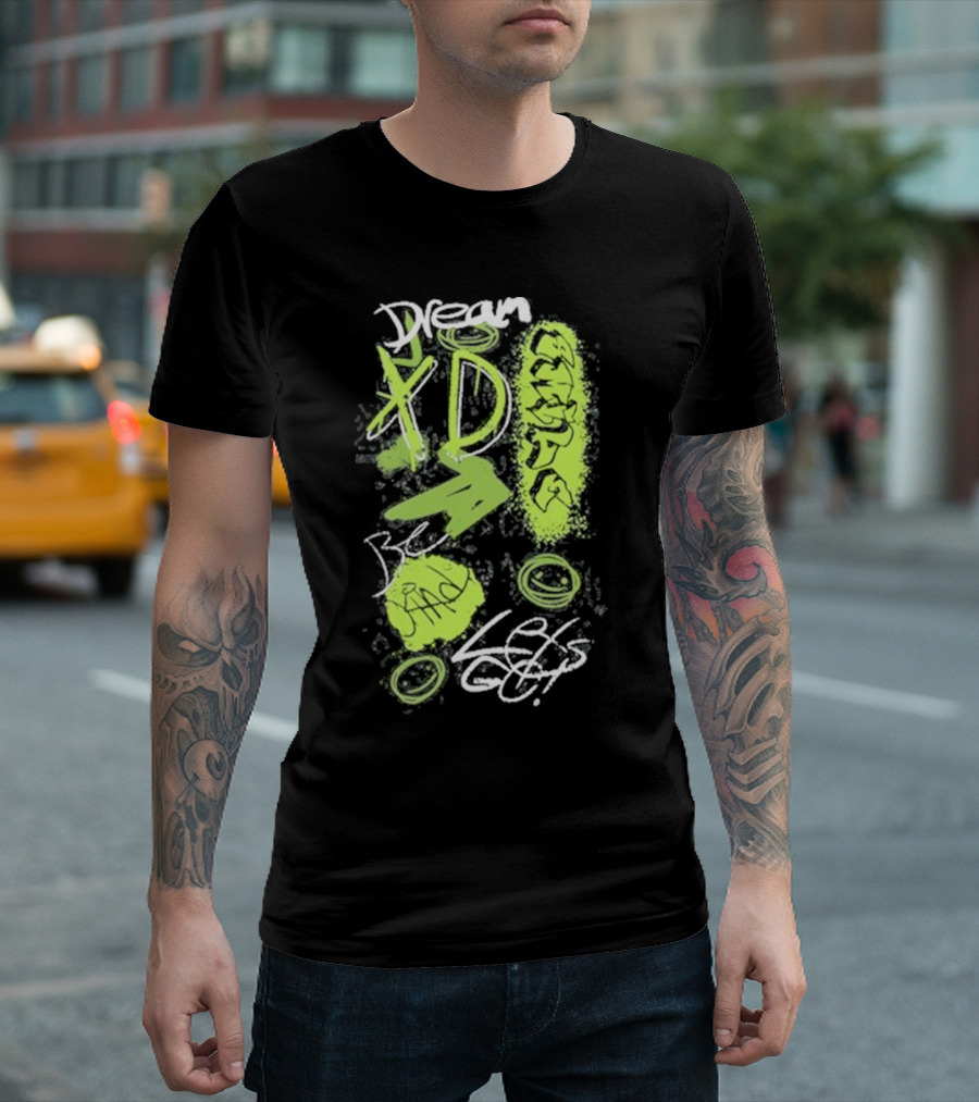 Dream XD Be Kind Let's Go Graffiti T-Shirt