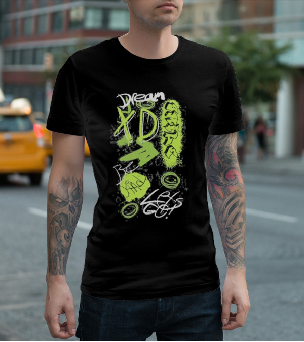 Dream XD Be Kind Let's Go Graffiti T-Shirt
