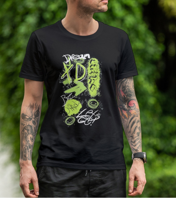 Dream XD Be Kind Let's Go Graffiti T-Shirt