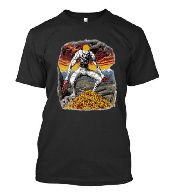 Eminem Pills Monster In Apocalyptic Landscape T-Shirt