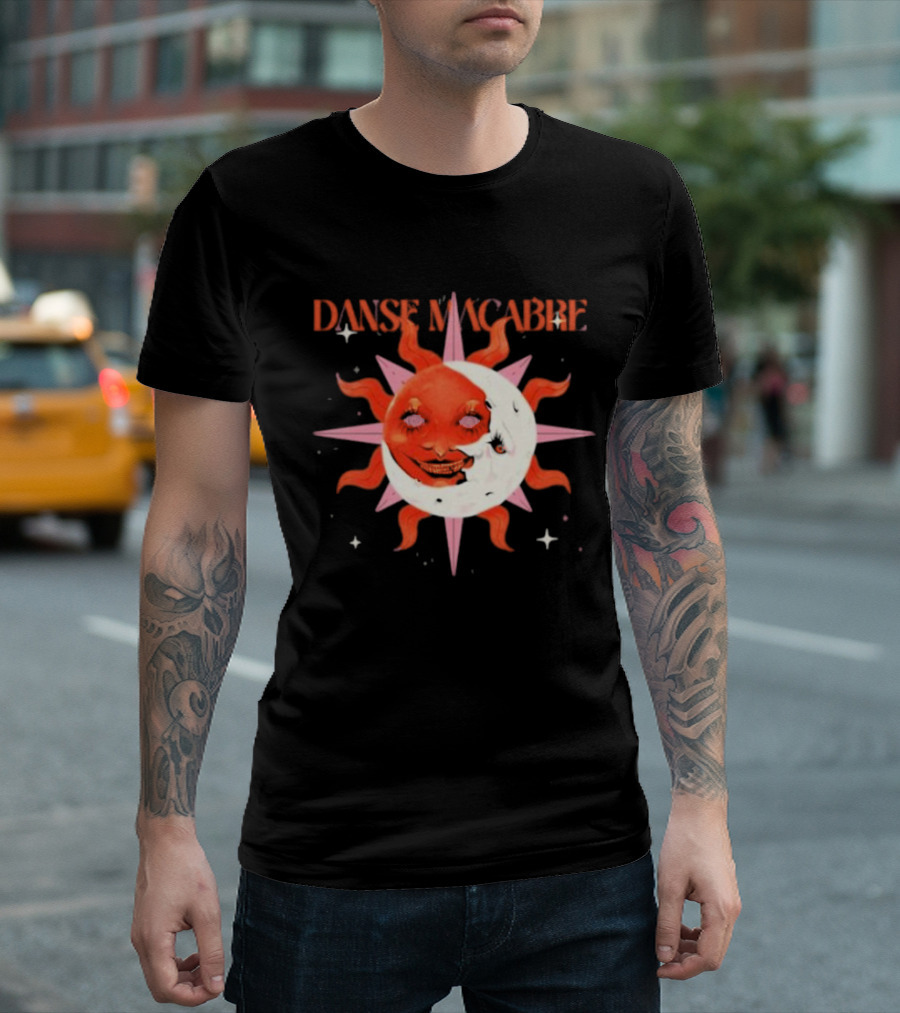 Danse Macabre Sun and Moon Galactic T-Shirt