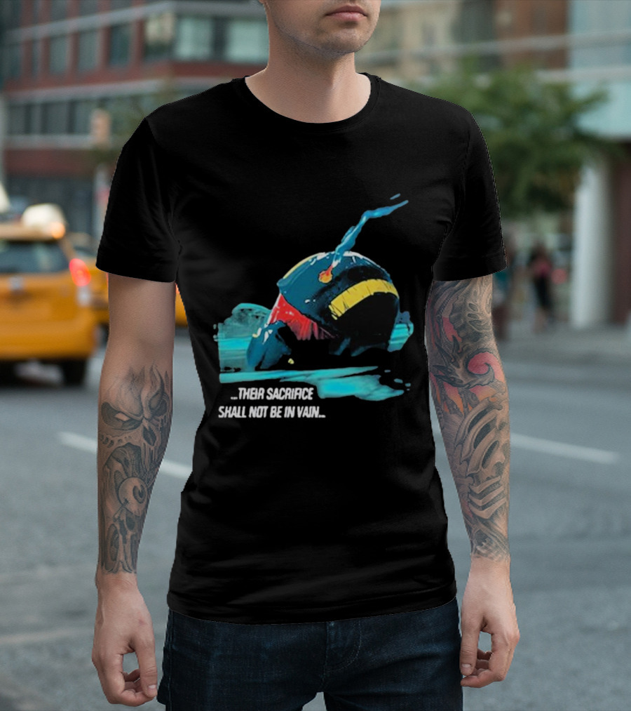 Helldivers Malevelon Creek Sacrifice Their Sacrifice Shall Not Be In Vain T-Shirt