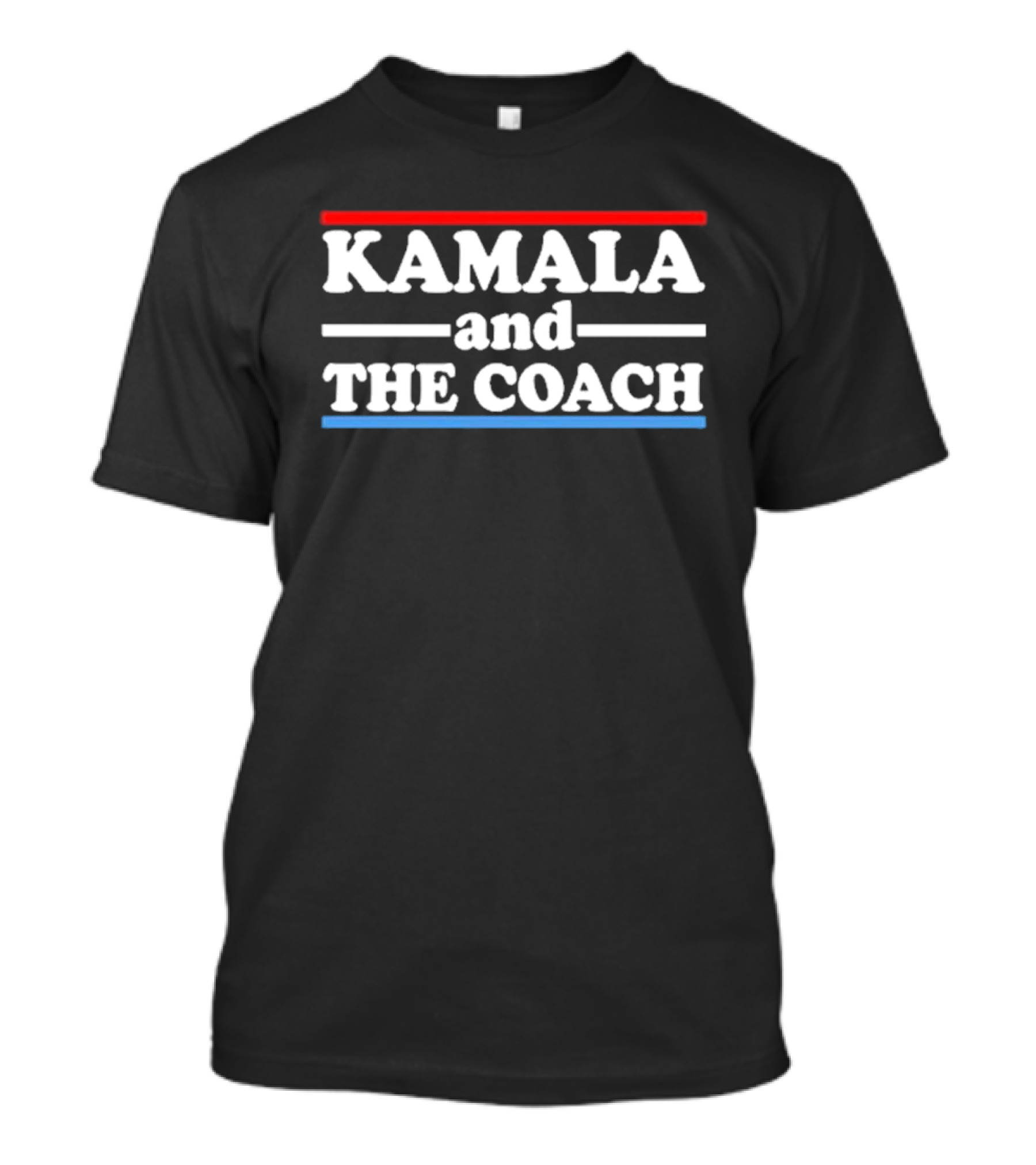 Kamala And The Coach Basketball Hoops For Harris George Karl T-Shirt