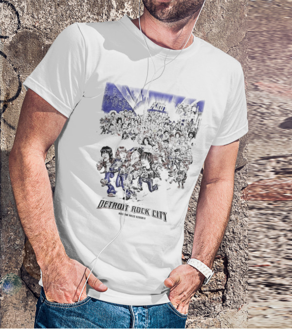 Kiss Band August 13 1999 Detroit Rock City Kiss The Rules Goodbye T-Shirt