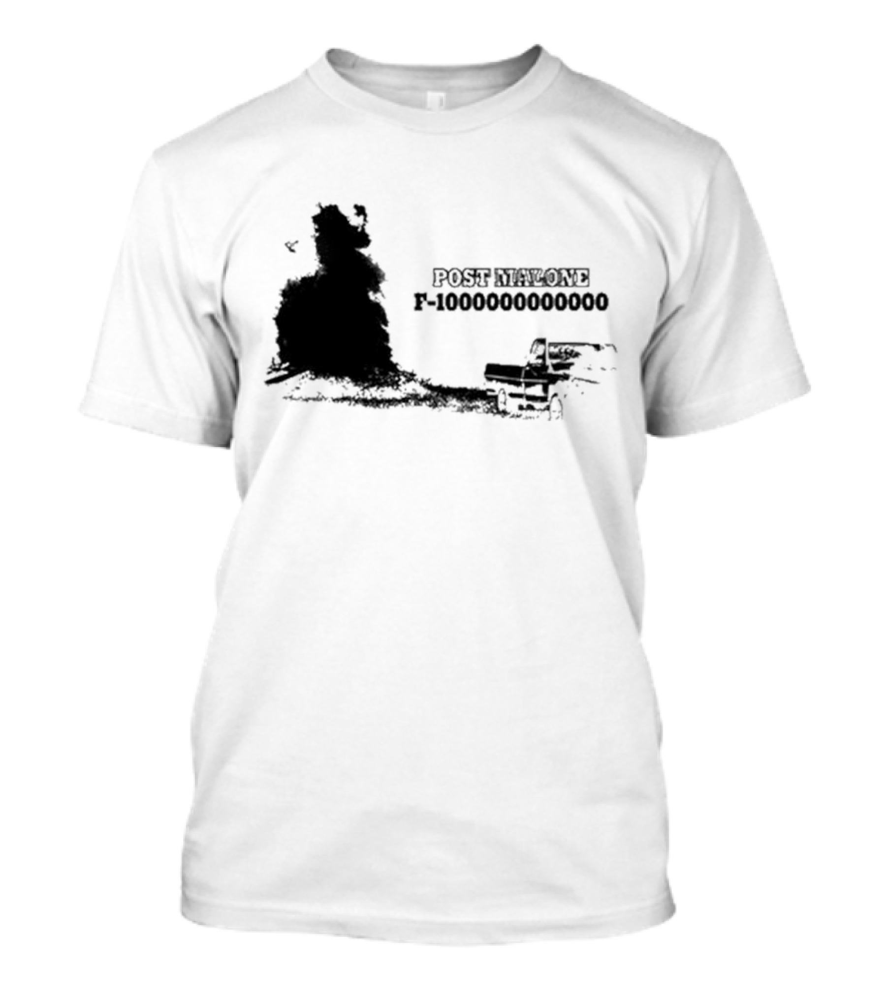 Post Malone F-1000000000000 Yellow Truck Scene T-Shirt