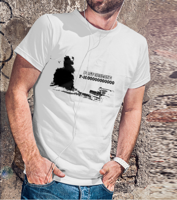 Post Malone F-1000000000000 Yellow Truck Scene T-Shirt