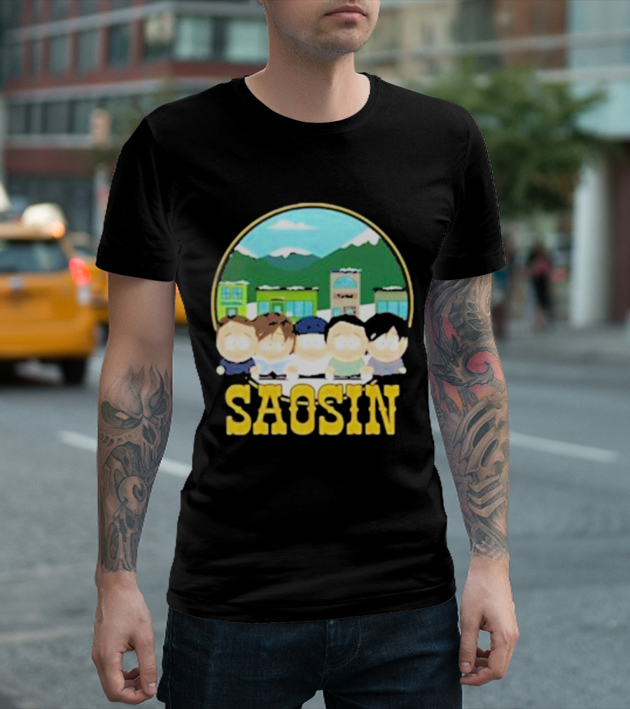 Saosin South Park Cartoon Band T-Shirt