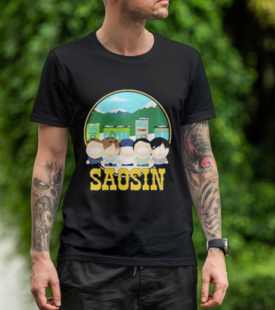 Saosin South Park Cartoon Band T-Shirt
