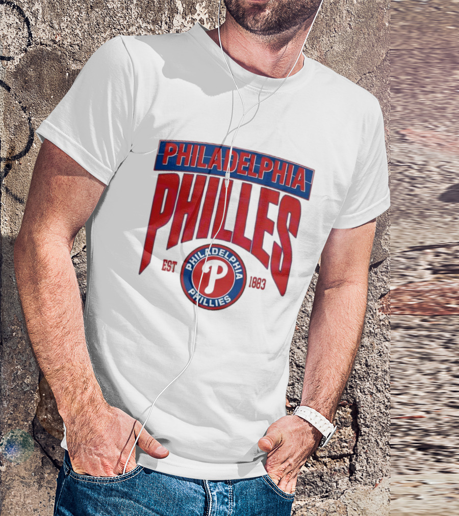 Philadelphia Phillies Est. 1883 Vintage Baseball T-Shirt
