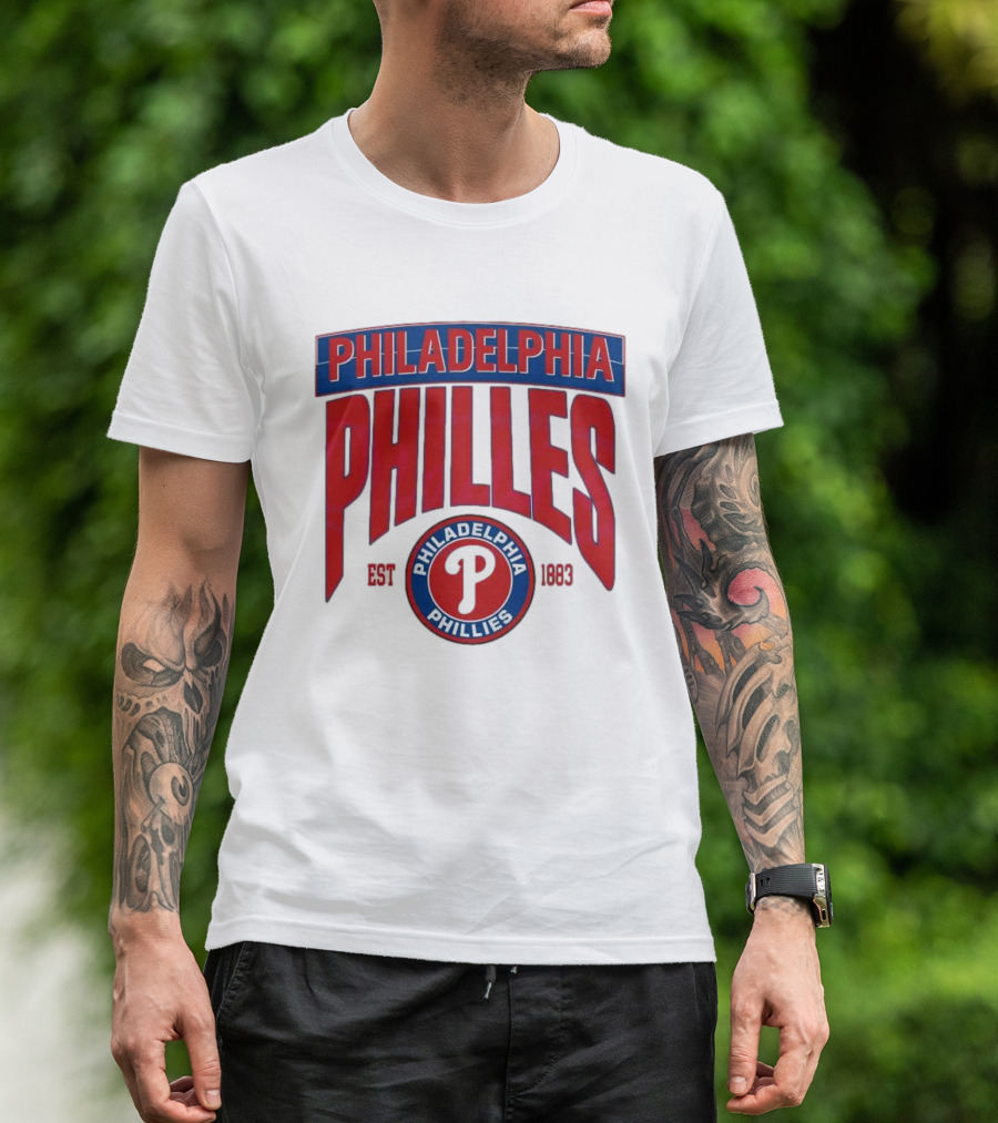 Philadelphia Phillies Est. 1883 Vintage Baseball T-Shirt