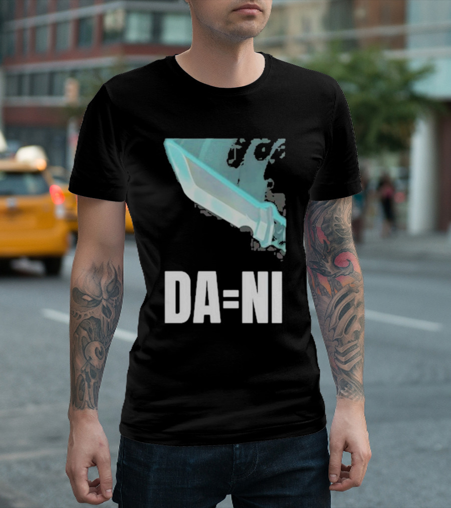 DA=NI Offensetaken Knife T-Shirt
