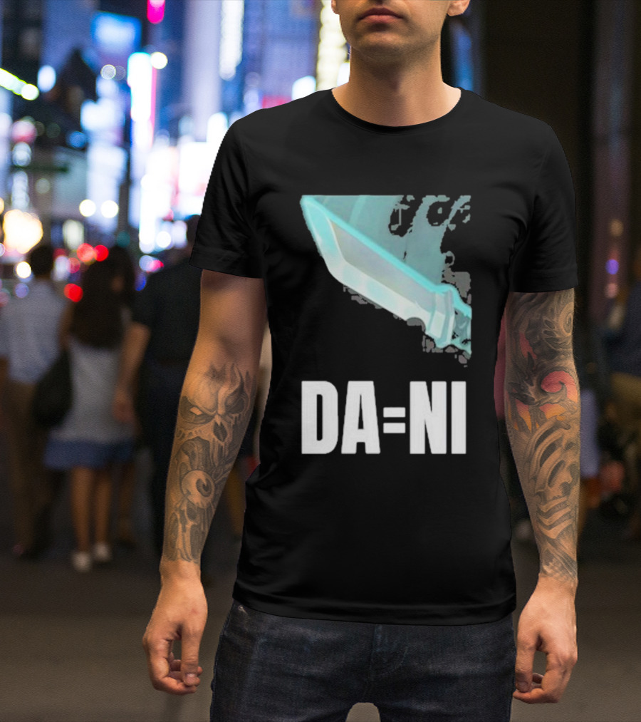 DA=NI Offensetaken Knife T-Shirt