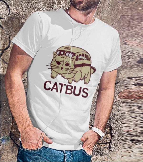 Catbus My Neighbor Totoro Public Transportation Deserve T-Shirt