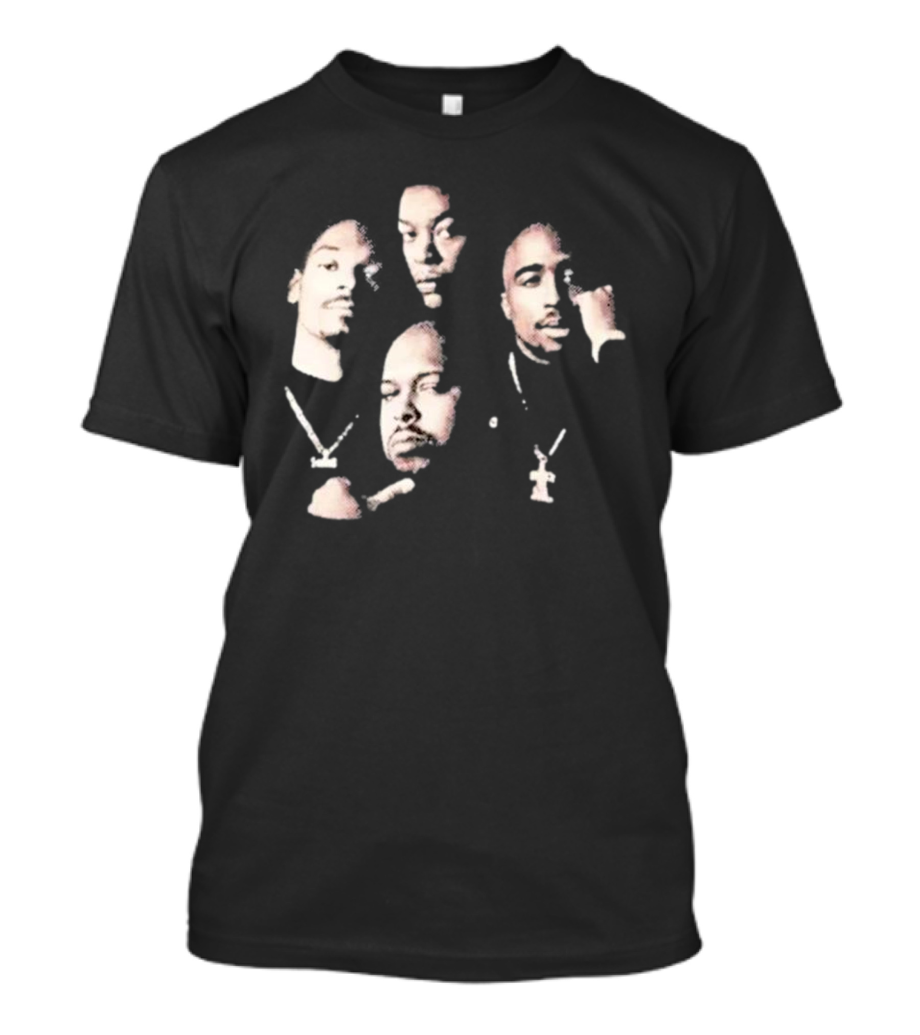 Death Row Records Classic Iconic Figures Collaboration T-Shirt