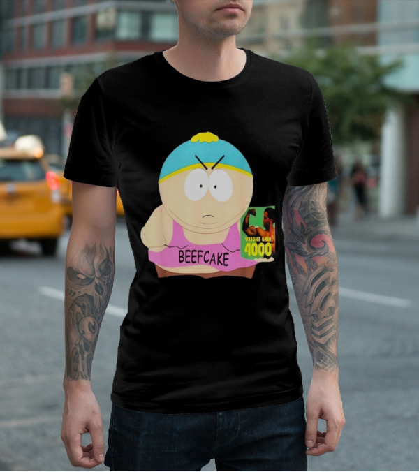 Eric Cartman Beefcake Weight Gain 4000 Promotion 2000 T-Shirt