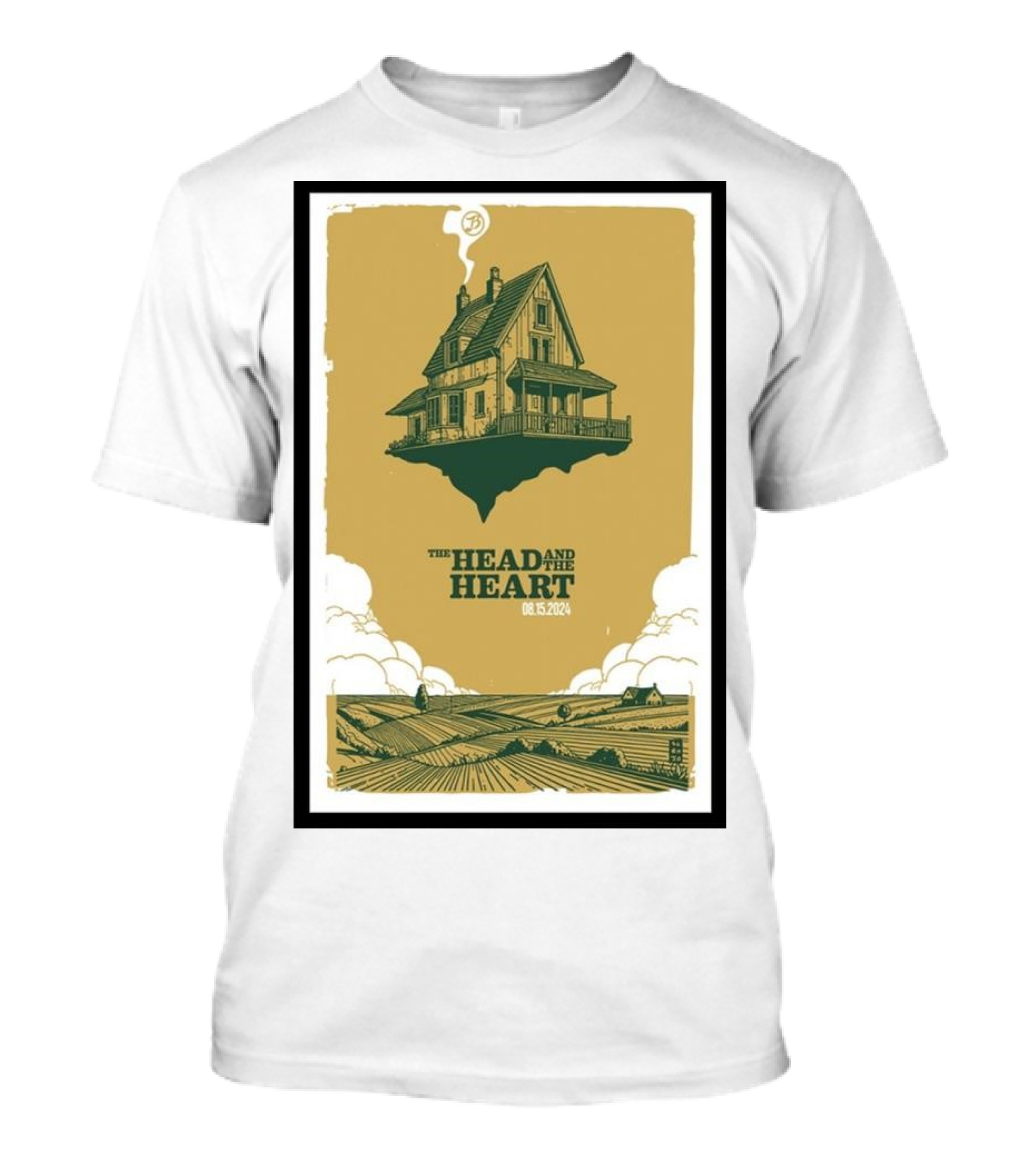The Head And The Heart Floating House August 15 T-Shirt