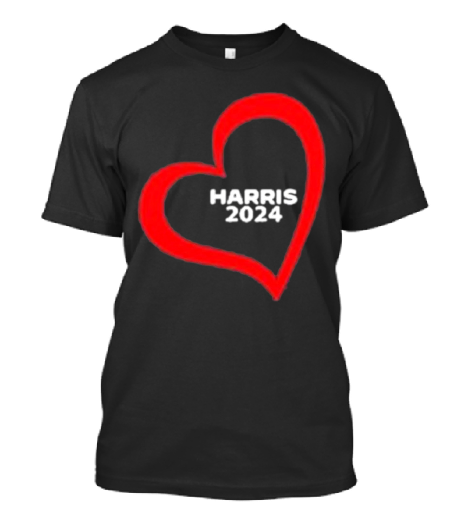 Vera Wang Heart Harris 2024 Election Campaign T-Shirt