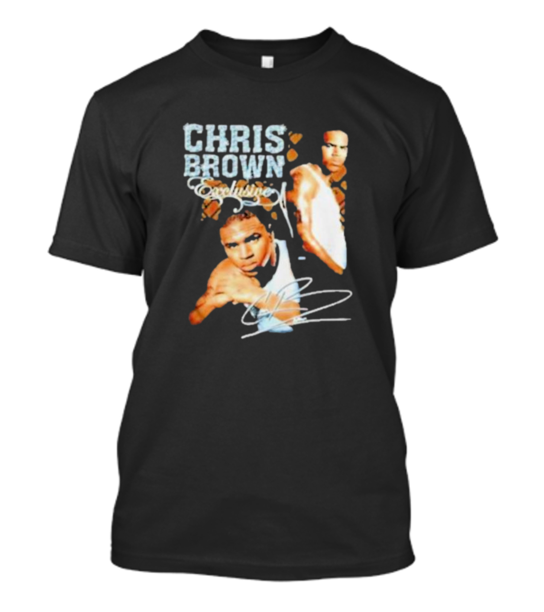 Chris Brown Exclusive Tour Featuring Iconic Signature Pose T-Shirt