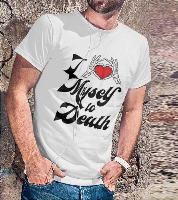 Chris Brown Skeleton Hand Heart I Love Myself To Death T-Shirt