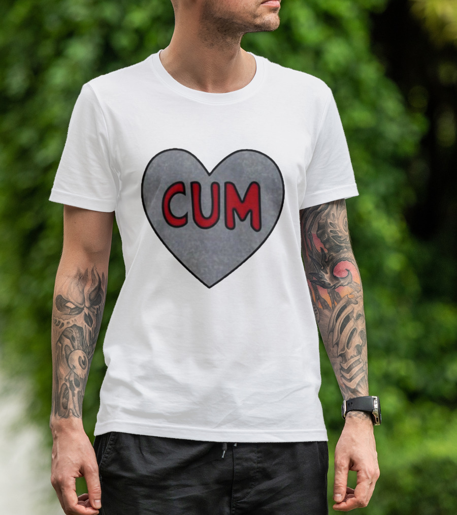 Christian University Michigan Cardinals Heart T-Shirt