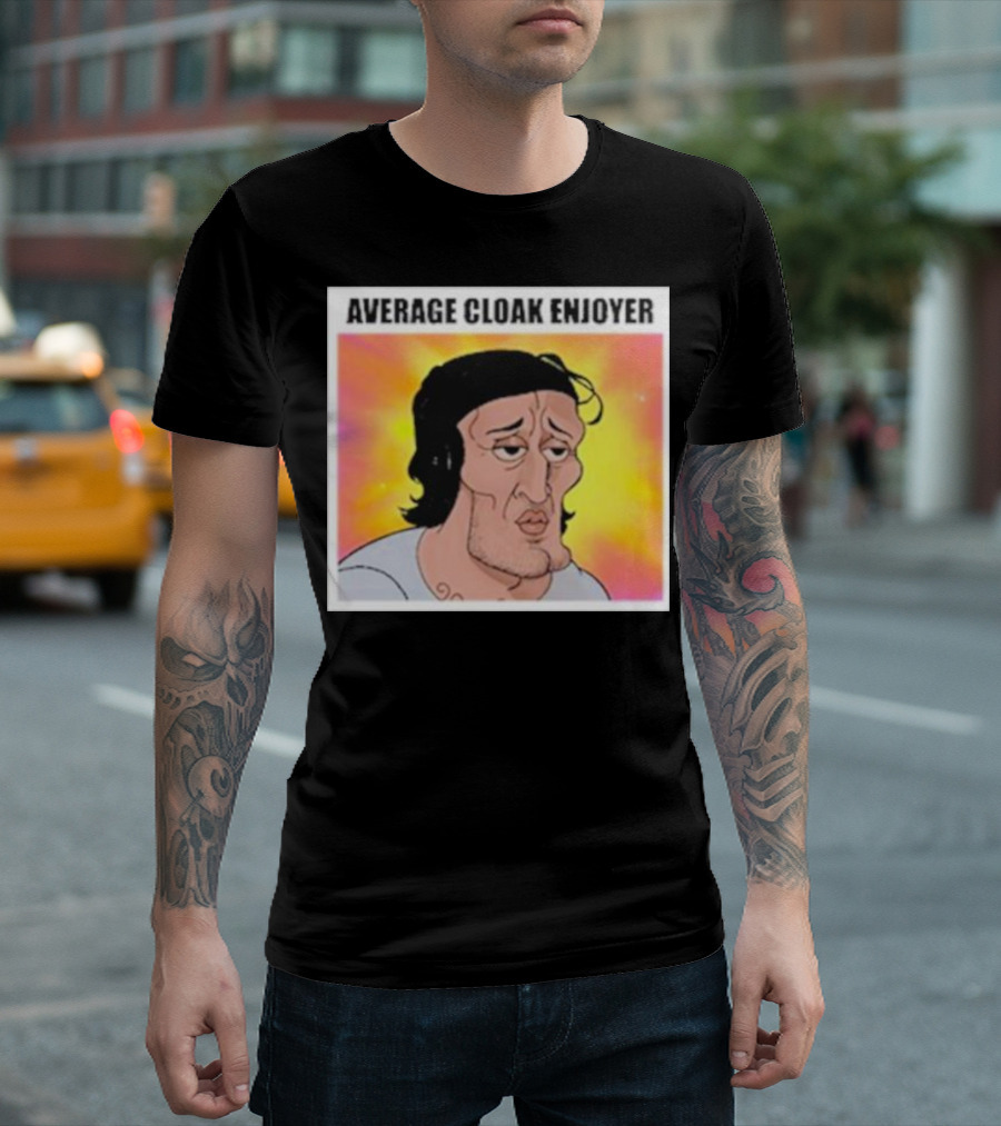 Average Cloak Enjoyer Parody Meme Comic T-Shirt